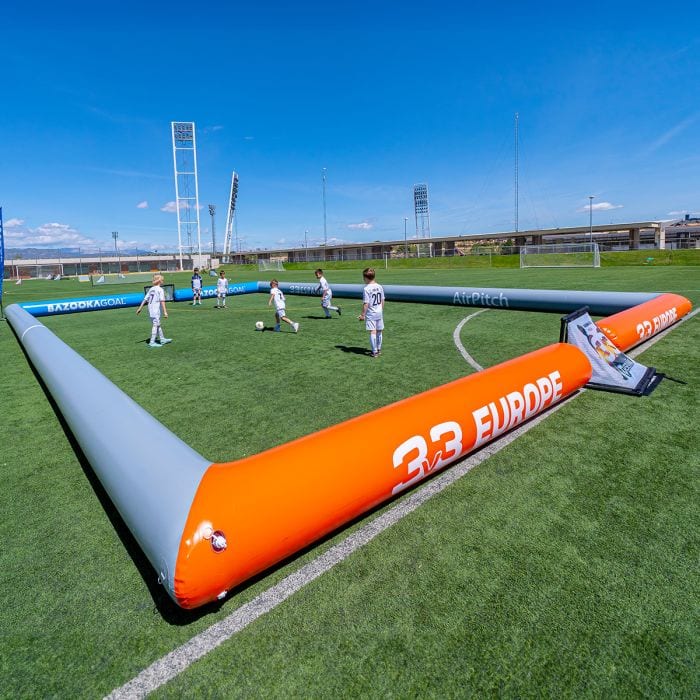 Inflatable 3v3 pitch hire